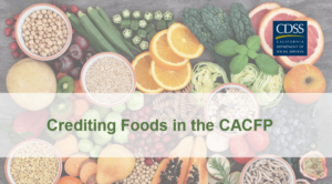 CDSS-605 Crediting Foods in CACFP Cover Image